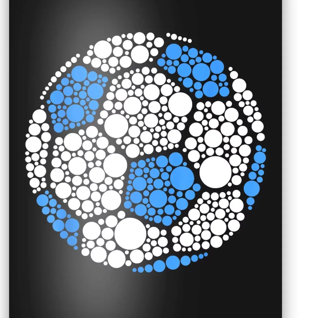 Happy Dot Day 2024 Polka Dot Soccer Ball Lover Poster