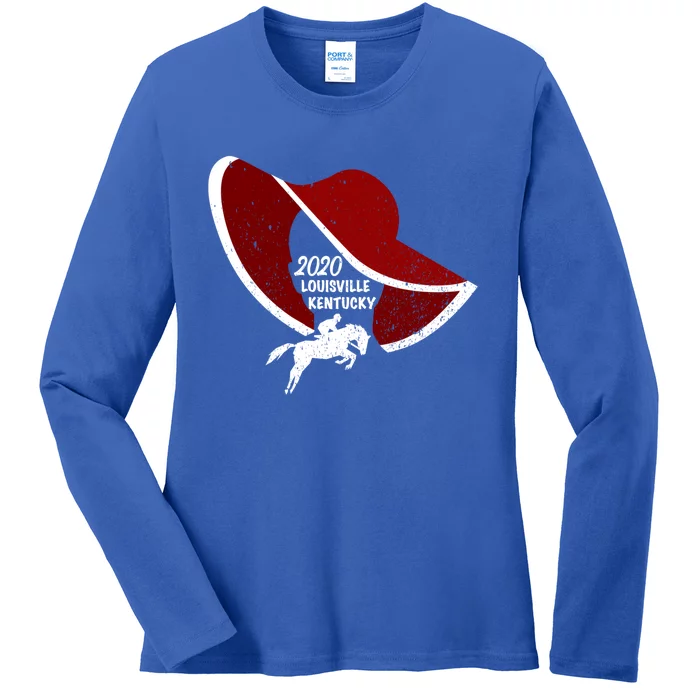 Horse Derby Day Racing Gift I Louisville Kentucky Gift Ladies Long Sleeve Shirt