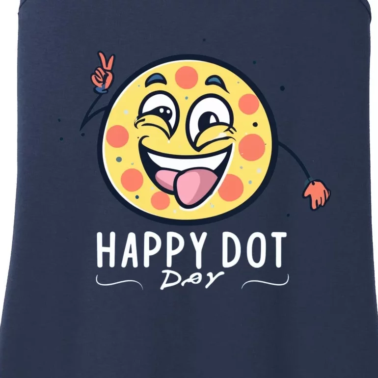 Happy Dot Day Ladies Essential Tank