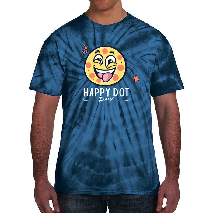 Happy Dot Day Tie-Dye T-Shirt