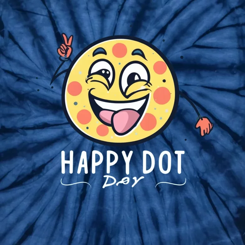 Happy Dot Day Tie-Dye T-Shirt