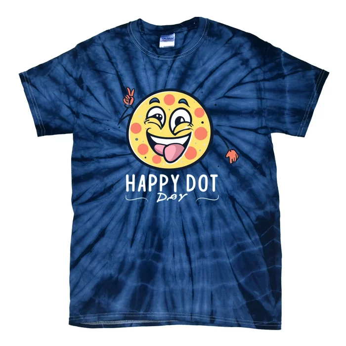 Happy Dot Day Tie-Dye T-Shirt