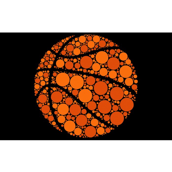 Happy Dot Day 2024 Polka Dot Basketball Lover Bumper Sticker