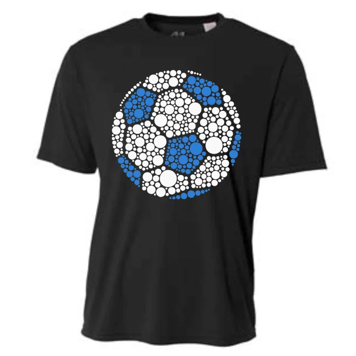 Happy Dot Day 2024 Polka Dot Soccer Ball Lover Cooling Performance Crew T-Shirt