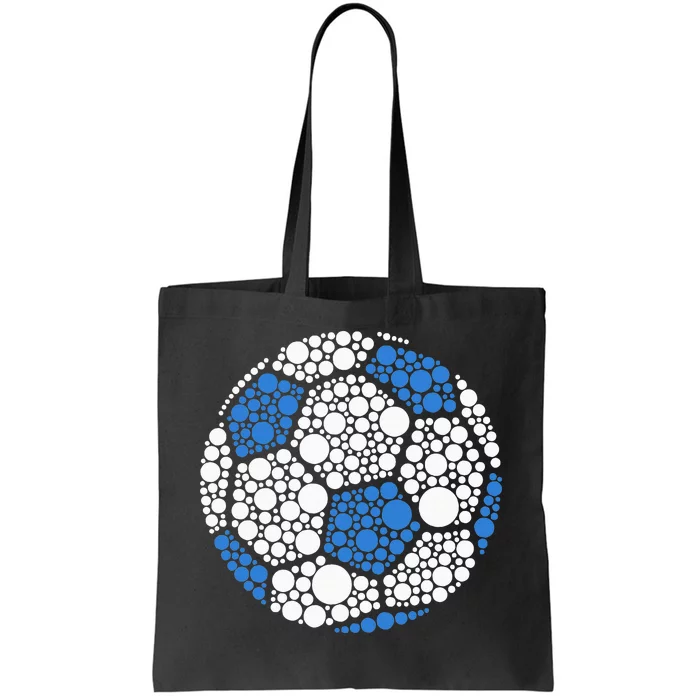 Happy Dot Day 2024 Polka Dot Soccer Ball Lover Tote Bag