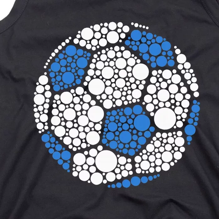 Happy Dot Day 2024 Polka Dot Soccer Ball Lover Tank Top