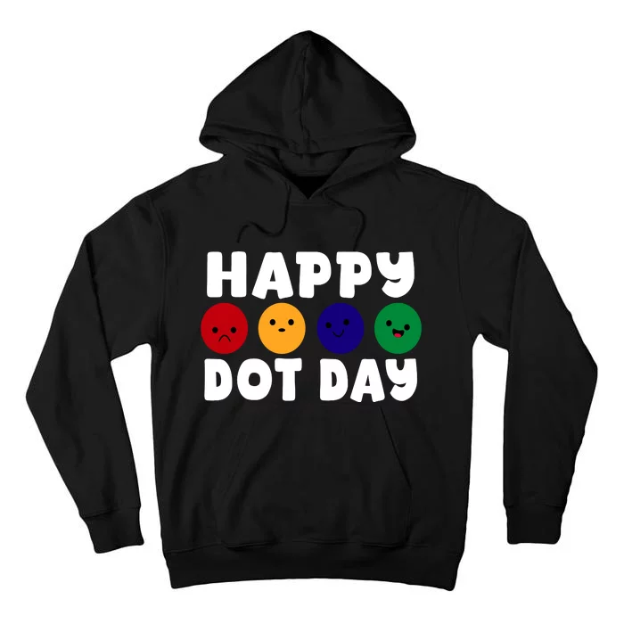 Happy Dot Day Tall Hoodie