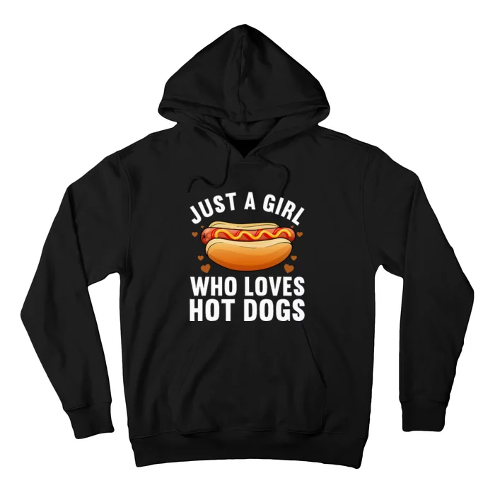 Hot Dog Design For Women Food Hotdog Lovers Hoodie