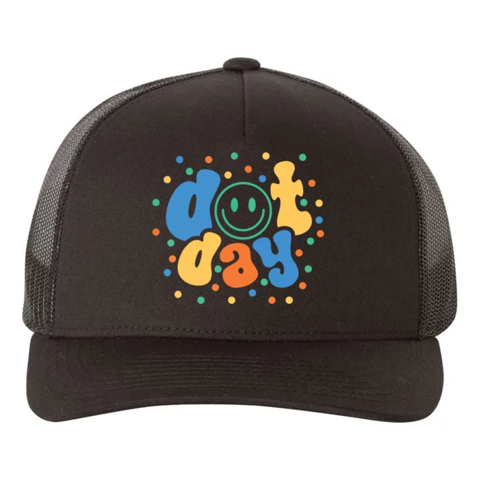 Happy Dot Day 2024 Teachers Students Yupoong Adult 5-Panel Trucker Hat