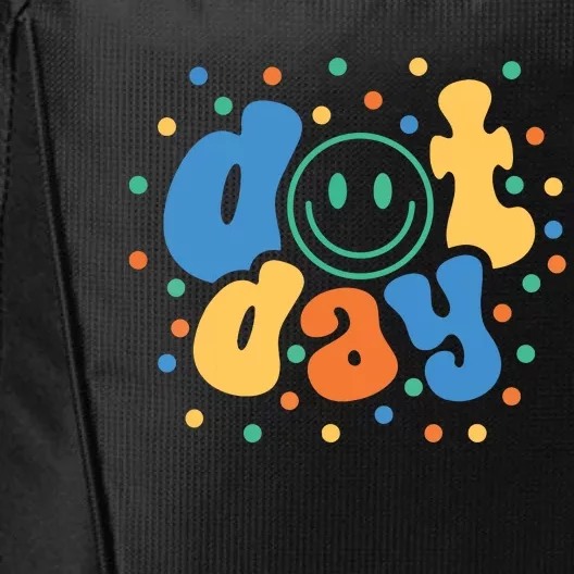 Happy Dot Day 2024 Teachers Students City Backpack