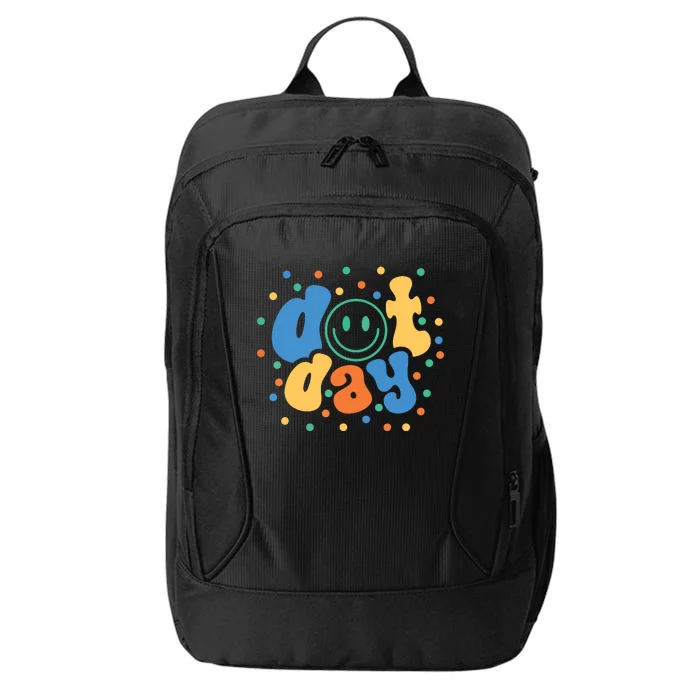 Happy Dot Day 2024 Teachers Students City Backpack