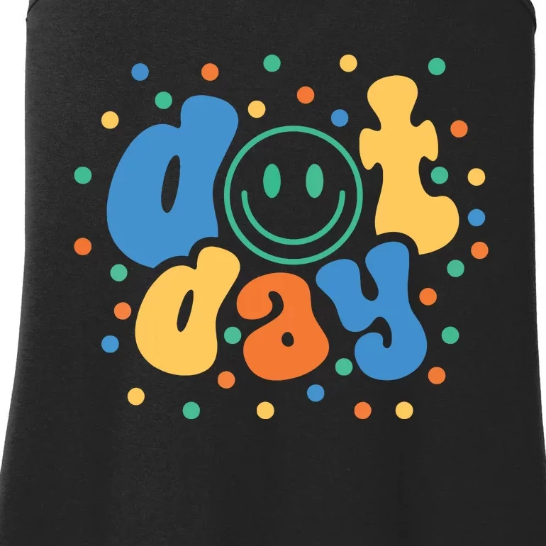 Happy Dot Day 2024 Teachers Students Ladies Essential Tank