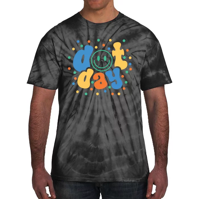 Happy Dot Day 2024 Teachers Students Tie-Dye T-Shirt