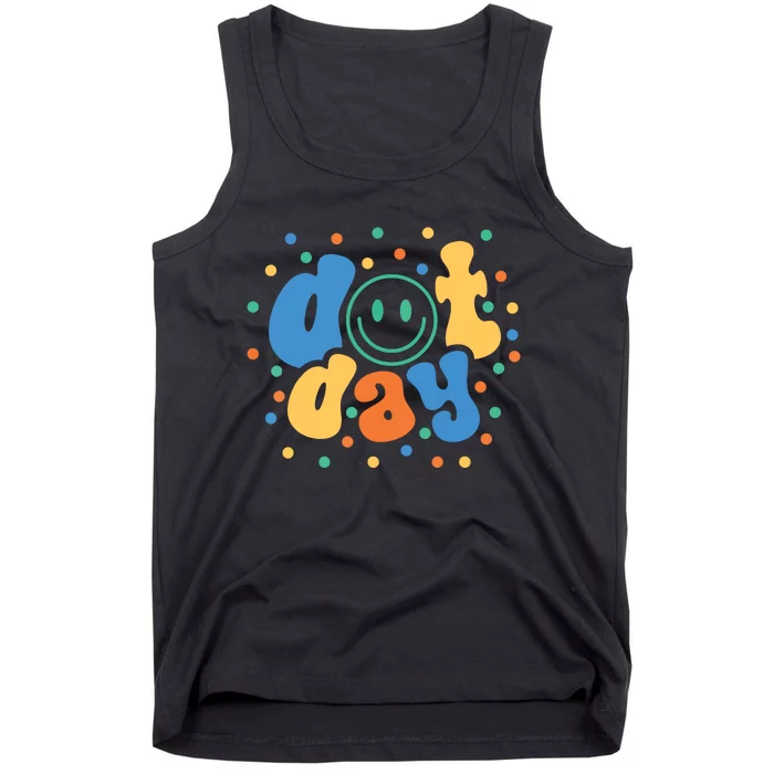 Happy Dot Day 2024 Teachers Students Tank Top