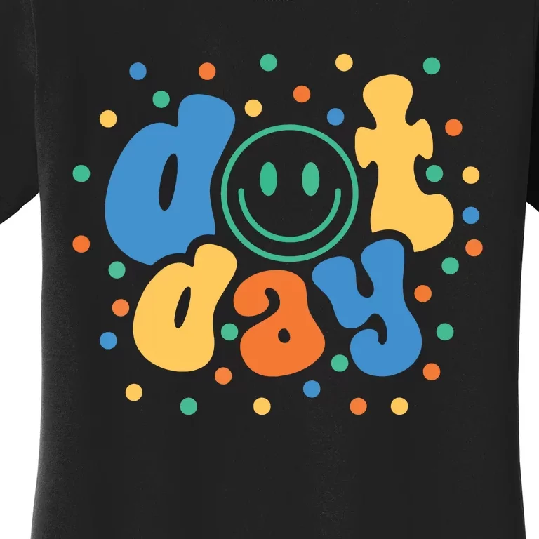 Happy Dot Day 2024 Teachers Students Women's T-Shirt