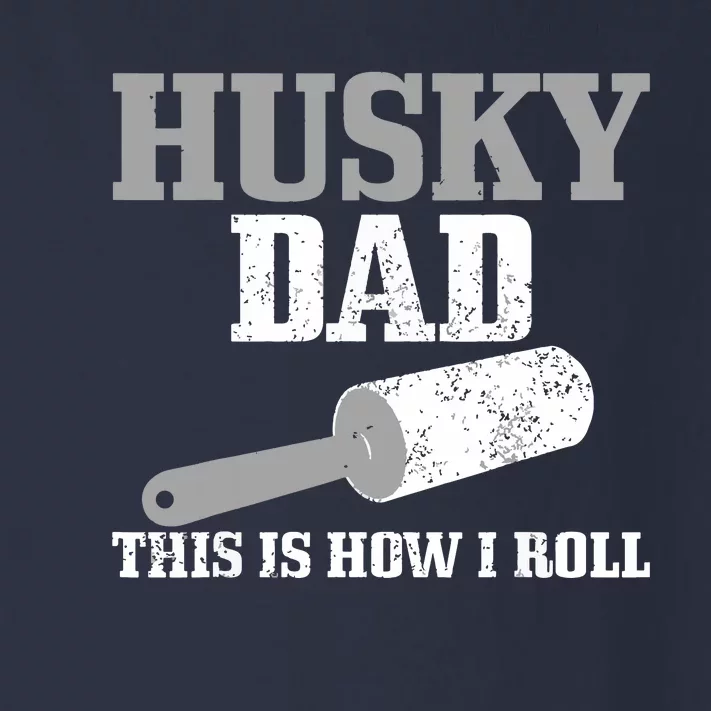 Husky Dad Dog Hair Funny Siberian Husky Toddler Long Sleeve Shirt