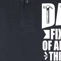 Handyman Dads Dad Fixer Of All The Things Dad Fixer Softstyle Adult Sport Polo