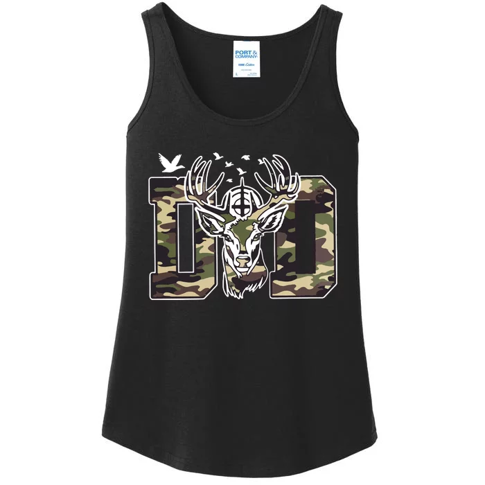 Hunter Dad Deer Hunting Ladies Essential Tank