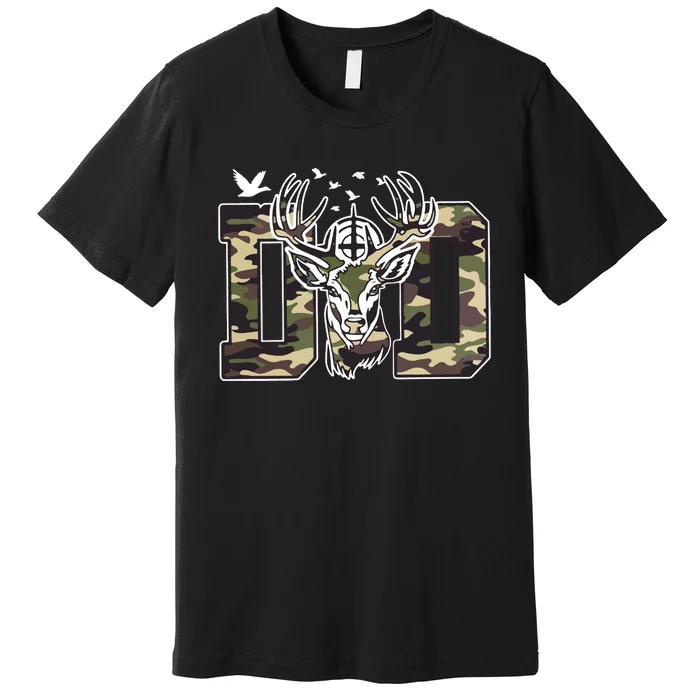 Hunter Dad Deer Hunting Premium T-Shirt