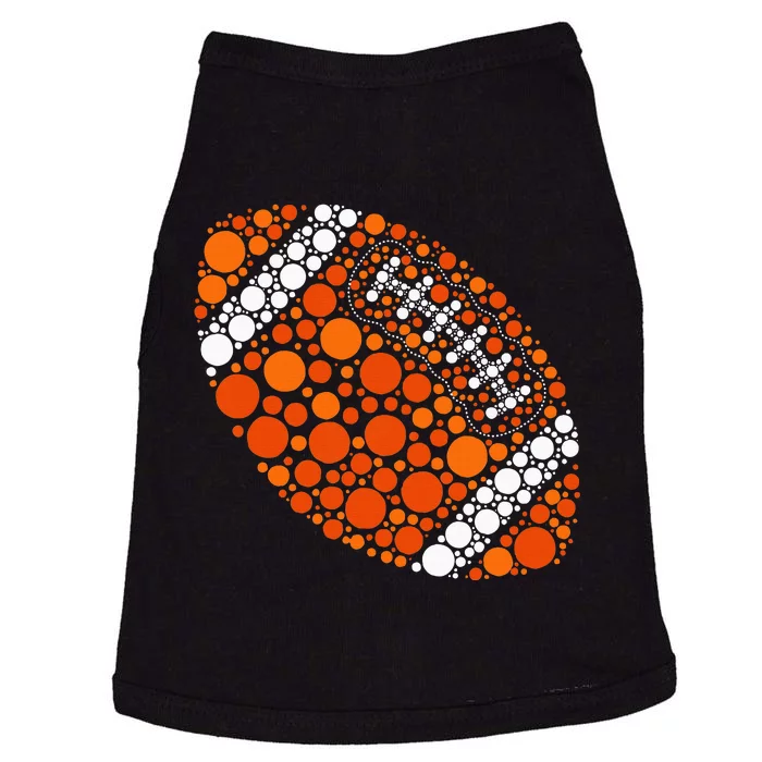 Happy Dot Day 2024 Polka Dot Football Doggie Tank