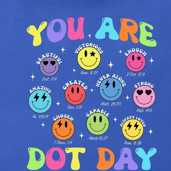 Happy Dot Day Zip Tote Bag