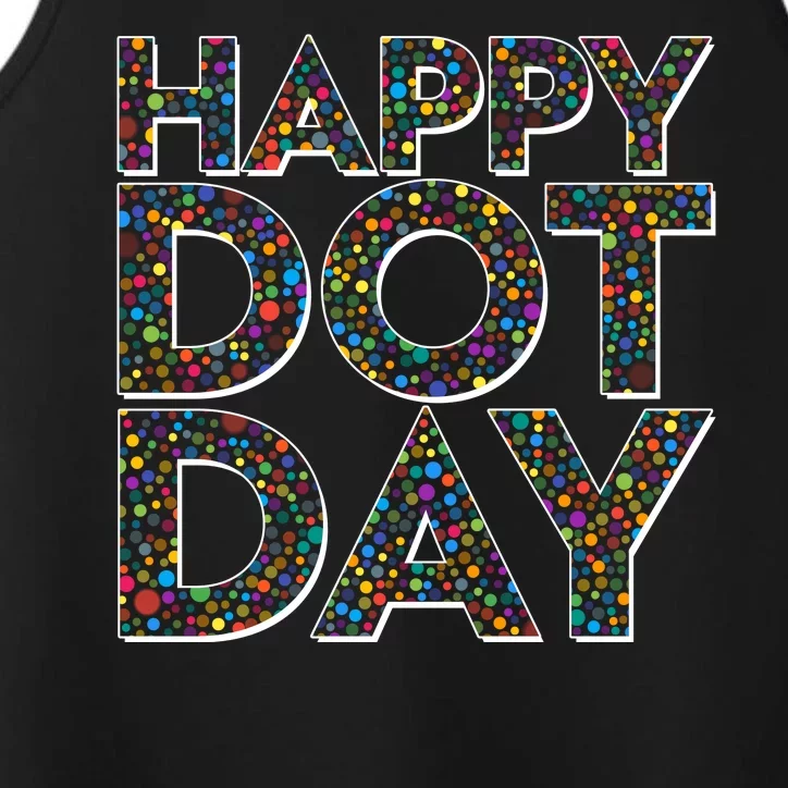 Happy Dot Day International Dot Day Performance Tank