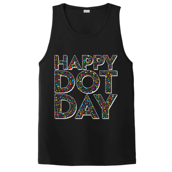 Happy Dot Day International Dot Day Performance Tank