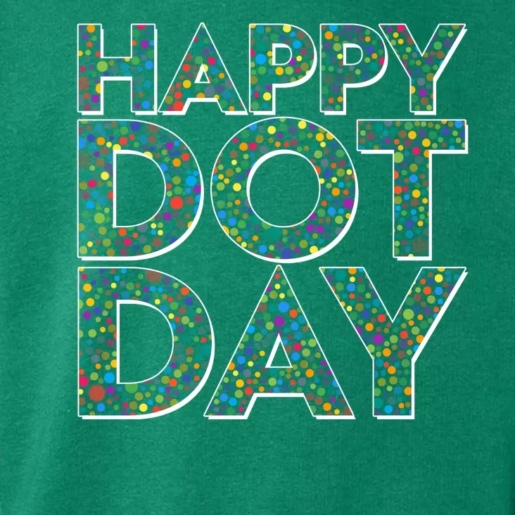 Happy Dot Day International Dot Day Toddler Hoodie