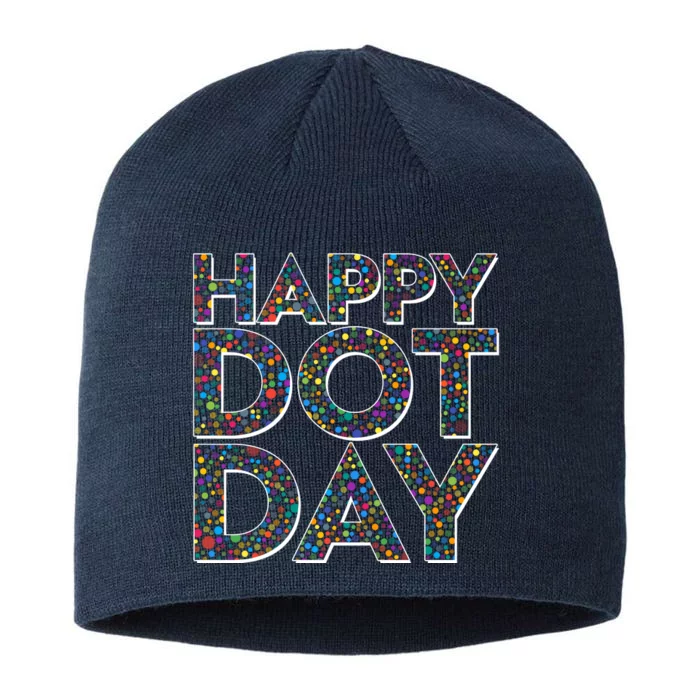 Happy Dot Day International Dot Day 8 1/2in Sustainable Knit Beanie