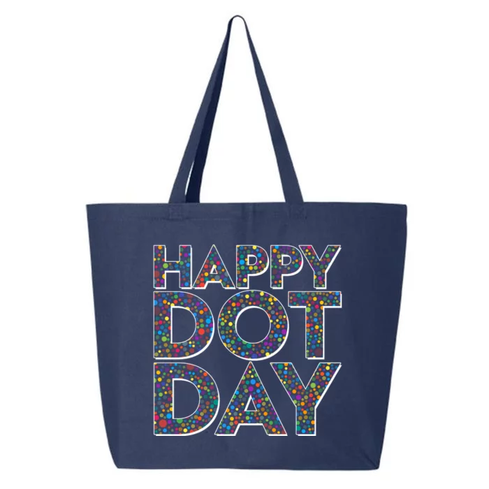 Happy Dot Day International Dot Day 25L Jumbo Tote