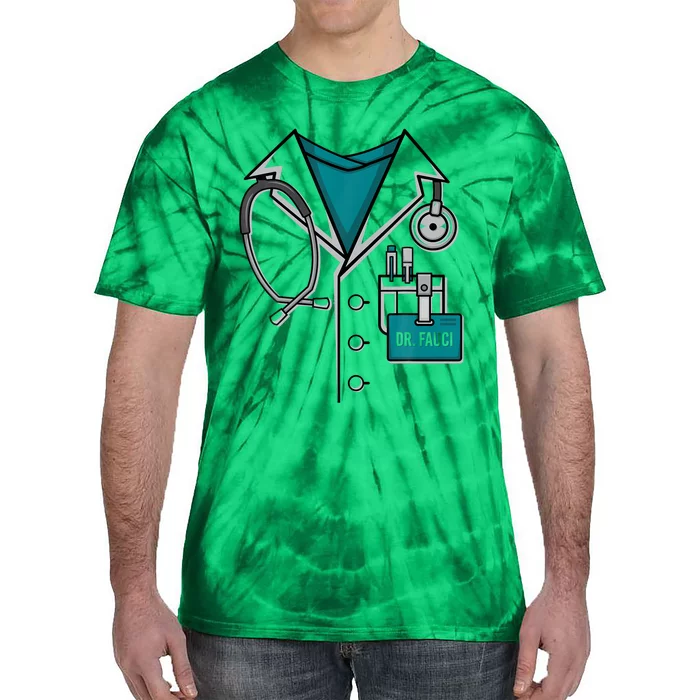 Halloween Diy Doctor Fauci Costume Tie-Dye T-Shirt