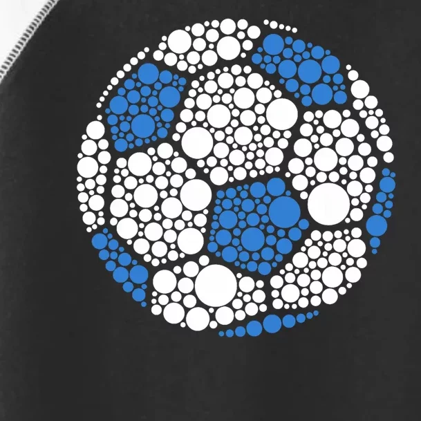 Happy Dot Day 2024 Polka Dot Soccer Ball Lover Toddler Fine Jersey T-Shirt