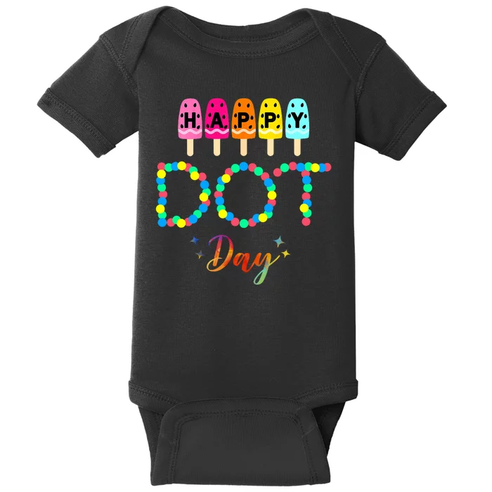 Happy Dot Day Colorful Baby Bodysuit