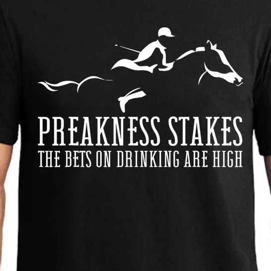 Horse Derby Day Preakness Stakes Horse Racing Pajama Set