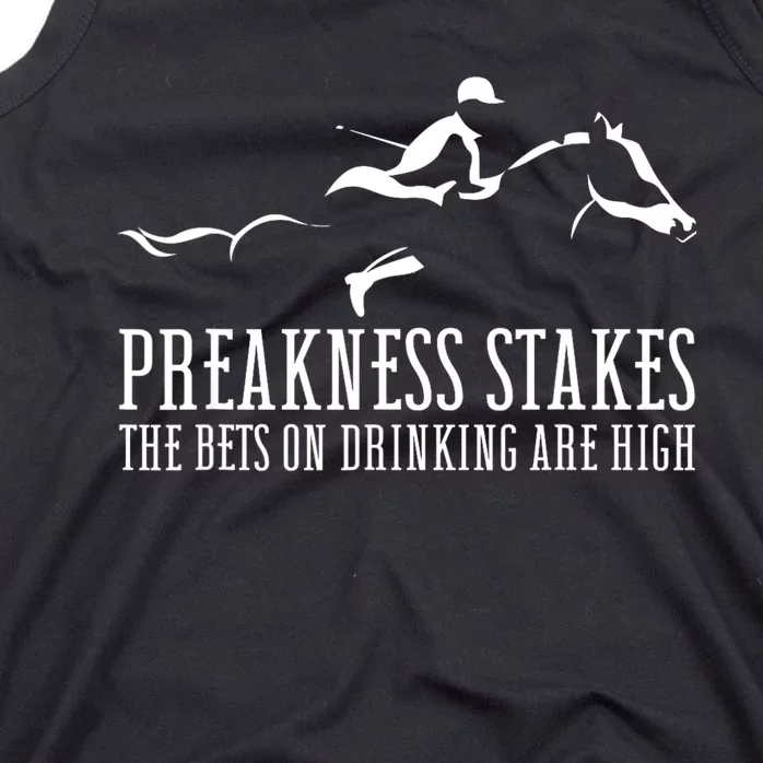 Horse Derby Day Preakness Stakes Horse Racing Tank Top