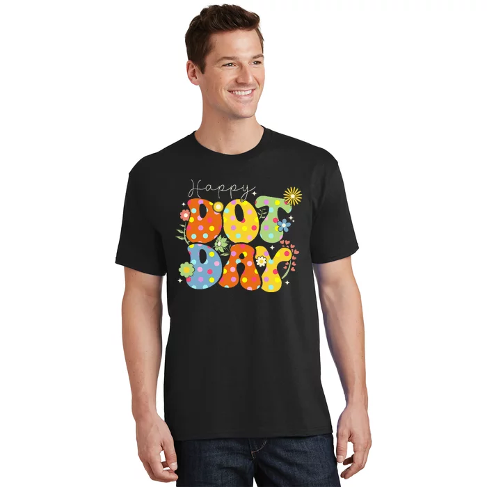 Happy Dot Day Colorful Cute Polka Dot T-Shirt