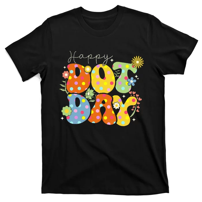 Happy Dot Day Colorful Cute Polka Dot T-Shirt