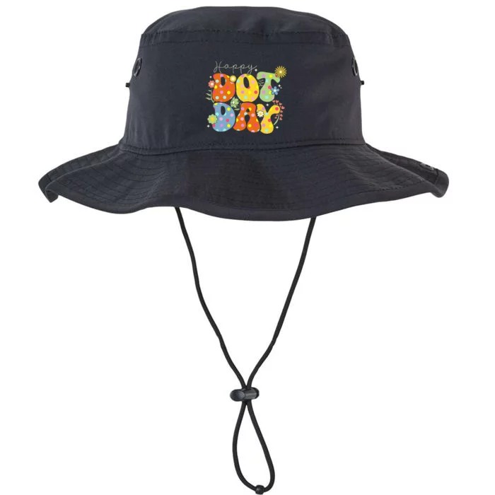 Happy Dot Day Colorful Cute Polka Dot Legacy Cool Fit Booney Bucket Hat