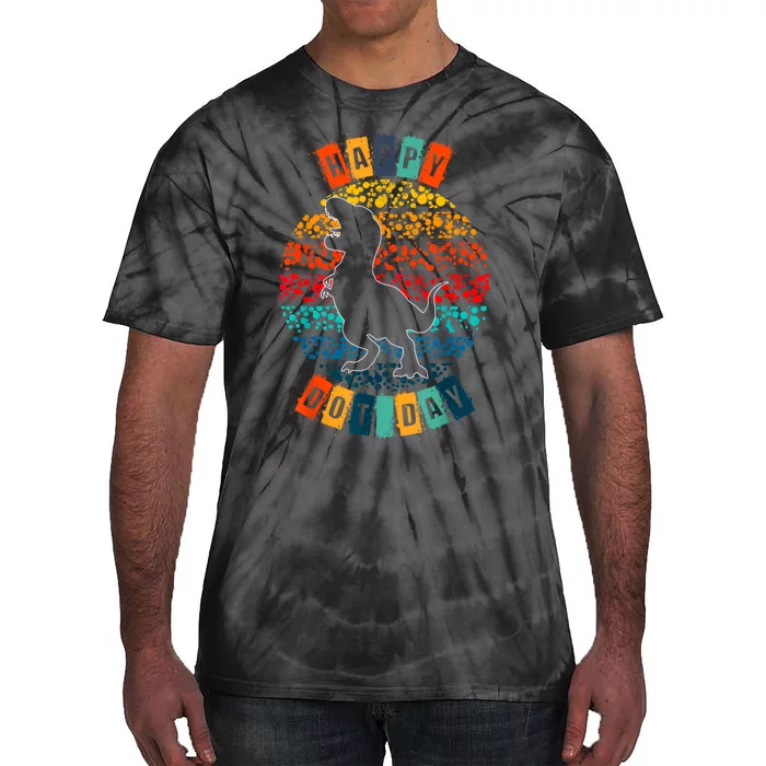 Happy Dot Day T Rex International Dot Day Colorful Dot Tie-Dye T-Shirt