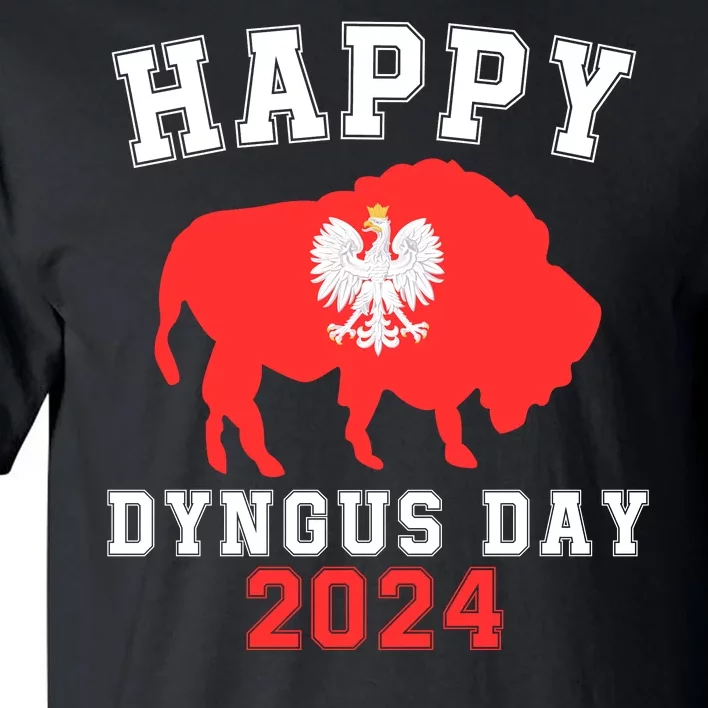 Happy Dyngus Day 2024 Polska Polish White Eagle Dyngus Day Tall T-Shirt