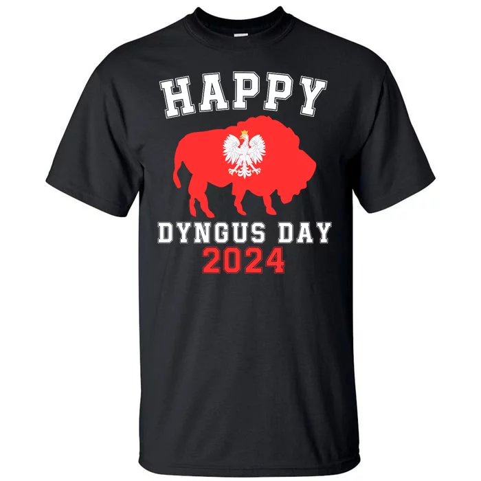 Happy Dyngus Day 2024 Polska Polish White Eagle Dyngus Day Tall T-Shirt