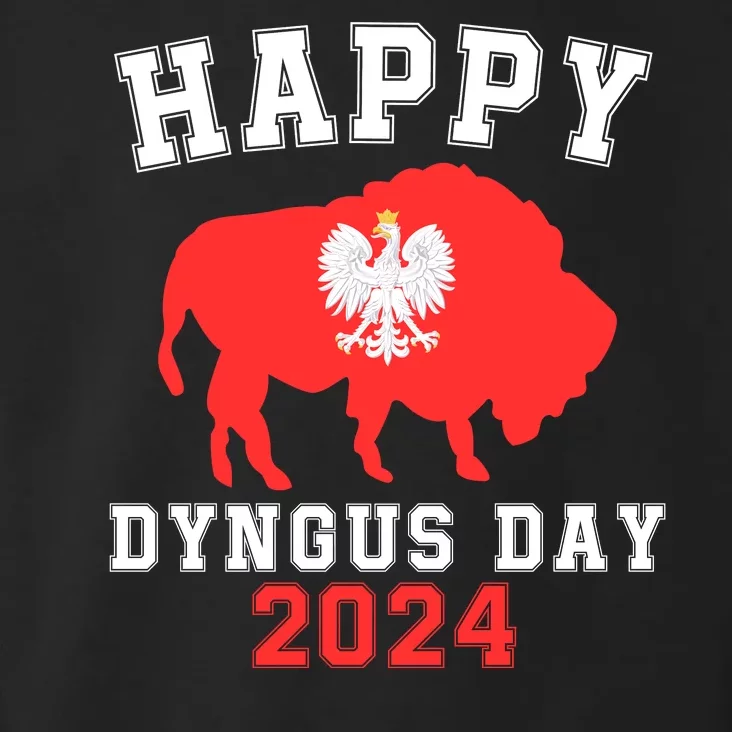 Happy Dyngus Day 2024 Polska Polish White Eagle Dyngus Day Toddler Hoodie