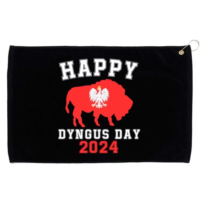 Happy Dyngus Day 2024 Polska Polish White Eagle Dyngus Day Grommeted Golf Towel