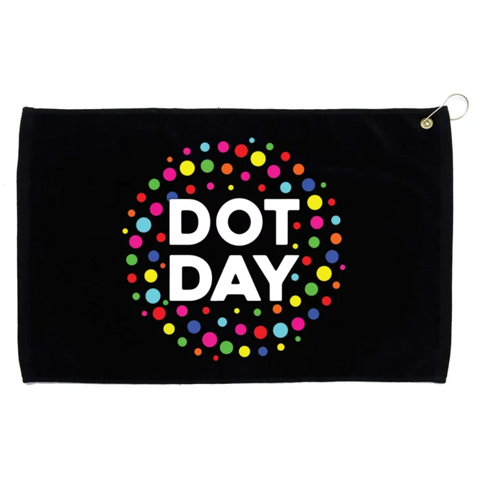 Happy Dot Day 2024 September 15th Polka Dot Grommeted Golf Towel