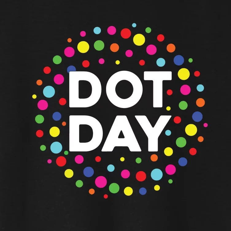 Happy Dot Day 2024 September 15th Polka Dot Women's Crop Top Tee