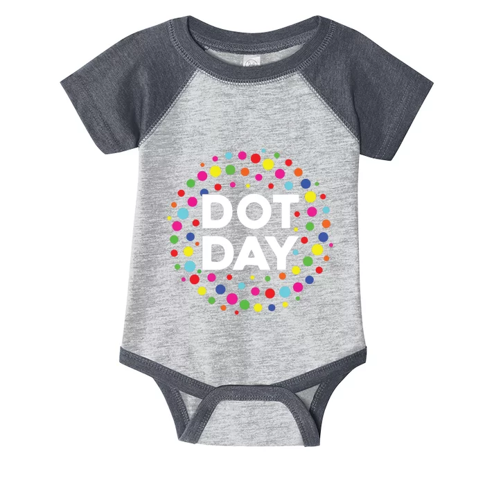 Happy Dot Day 2024 September 15th Polka Dot Infant Baby Jersey Bodysuit