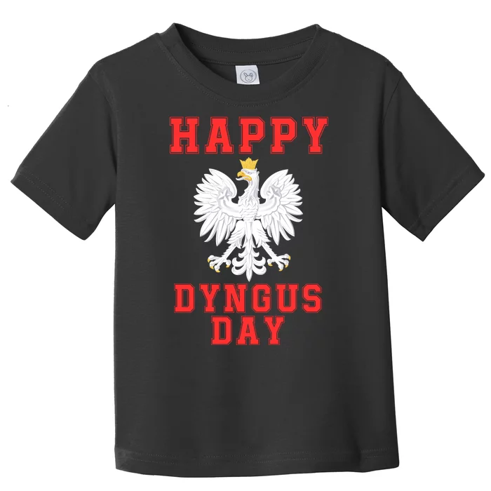 Happy Dyngus Day 2024 Dyngus Day Polska Polish White Eagle Polish Eagle Toddler T-Shirt