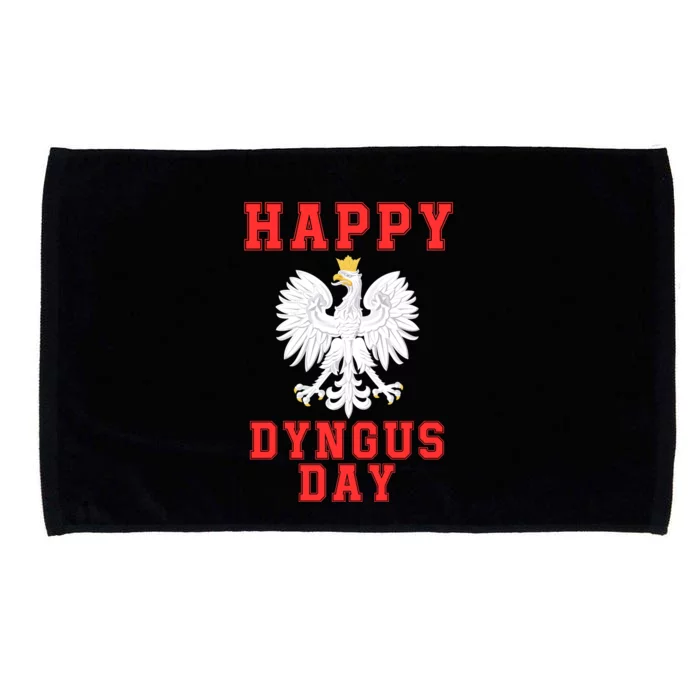 Happy Dyngus Day 2024 Dyngus Day Polska Polish White Eagle Polish Eagle Microfiber Hand Towel