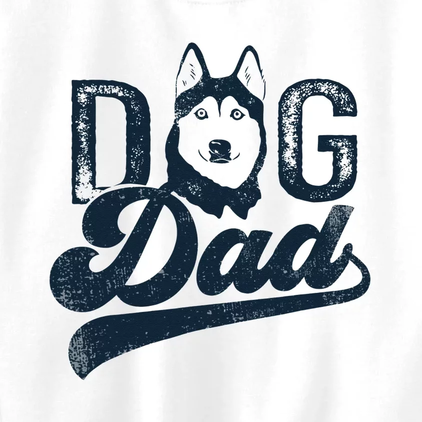 Husky Dog Dad Siberian Husky Kids Sweatshirt