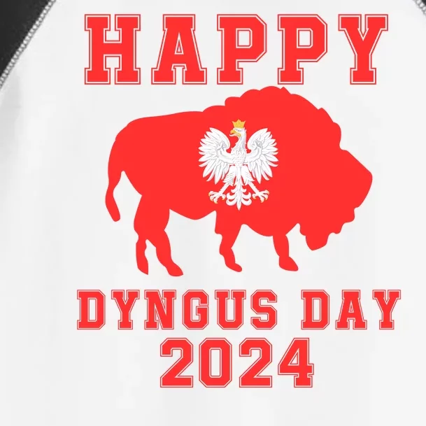 Happy Dyngus Day 2024 Polish Eagle Dyngus Day Polishamerican Polska White Eagle Toddler Fine Jersey T-Shirt